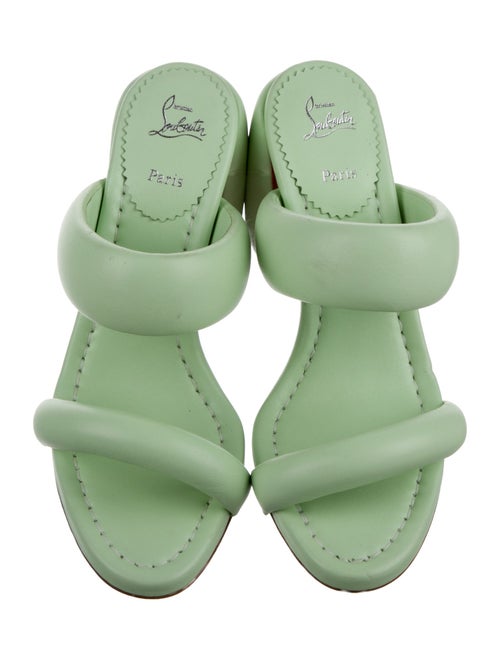 Christian Louboutin Leather Slides