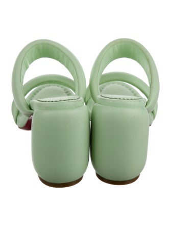 Christian Louboutin Leather Slides