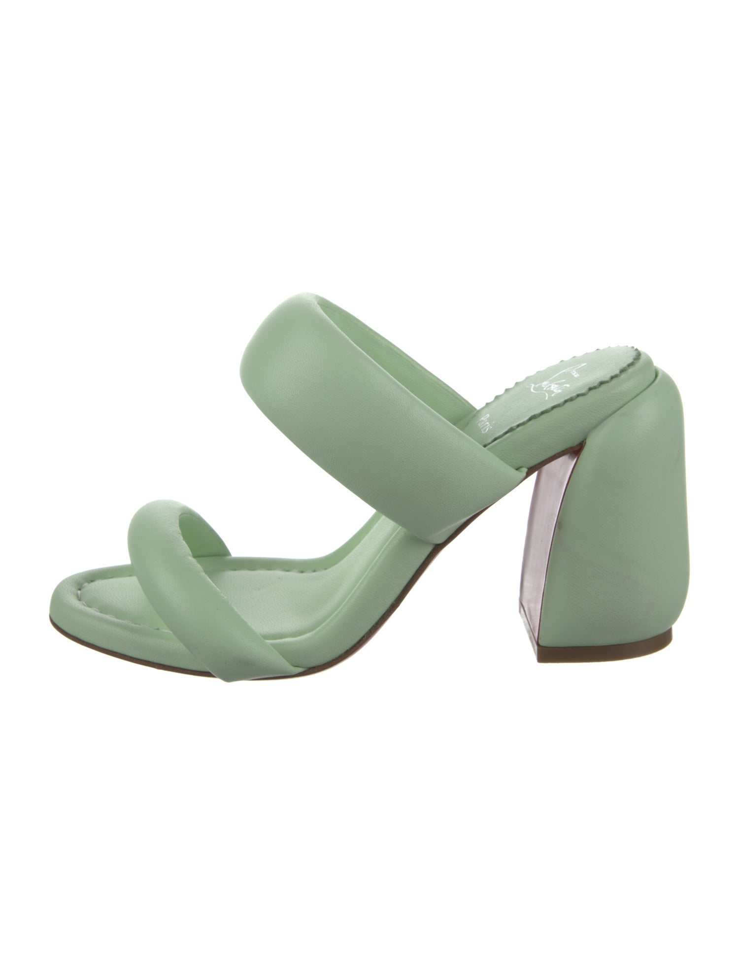 Christian Louboutin Leather Slides