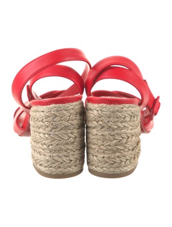 Christian Louboutin Leather Espadrilles