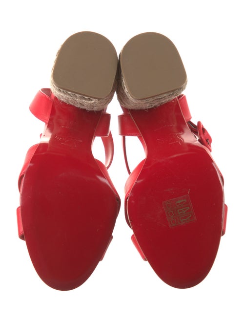 Christian Louboutin Leather Espadrilles
