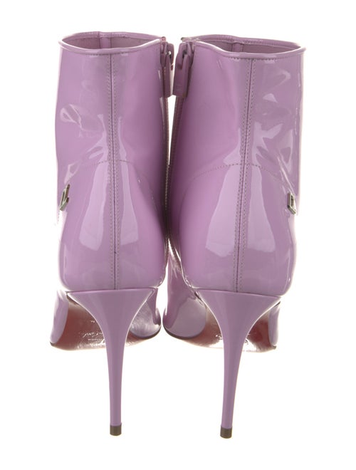 Christian Louboutin Patent Leather Sock Boots