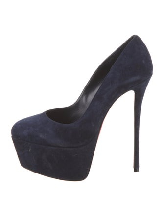 Christian Louboutin Suede Pumps