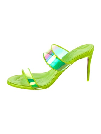 Christian Louboutin PVC Slides