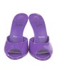 Christian Louboutin Patent Leather Slides