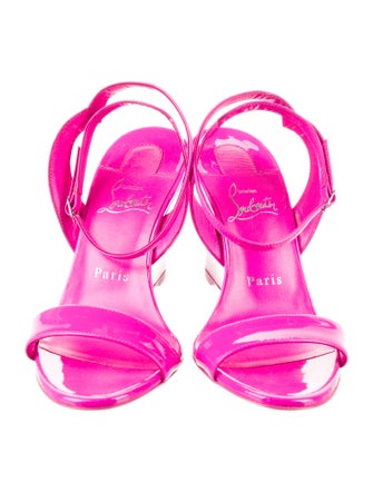 Christian Louboutin Patent Leather Espadrilles