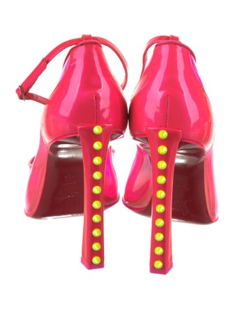 Christian Louboutin Spike Accents PVC Pumps