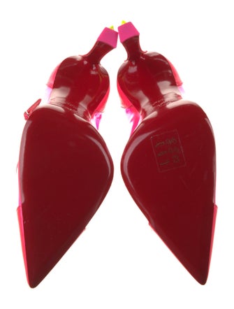 Christian Louboutin Spike Accents PVC Pumps