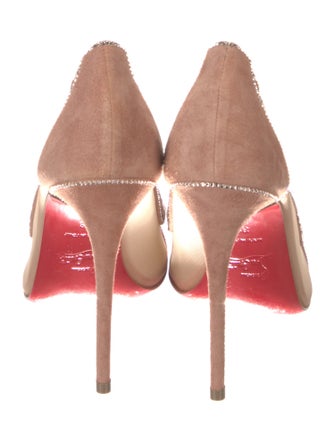 Christian Louboutin Mesh Mesh Accents Pumps