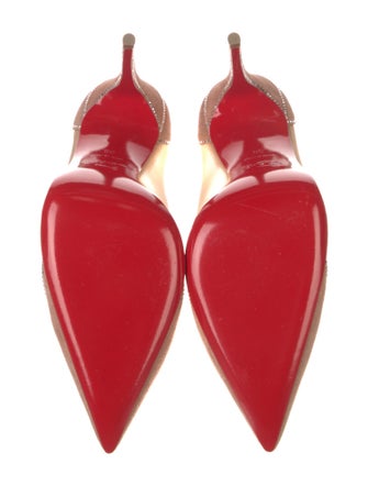 Christian Louboutin Mesh Mesh Accents Pumps