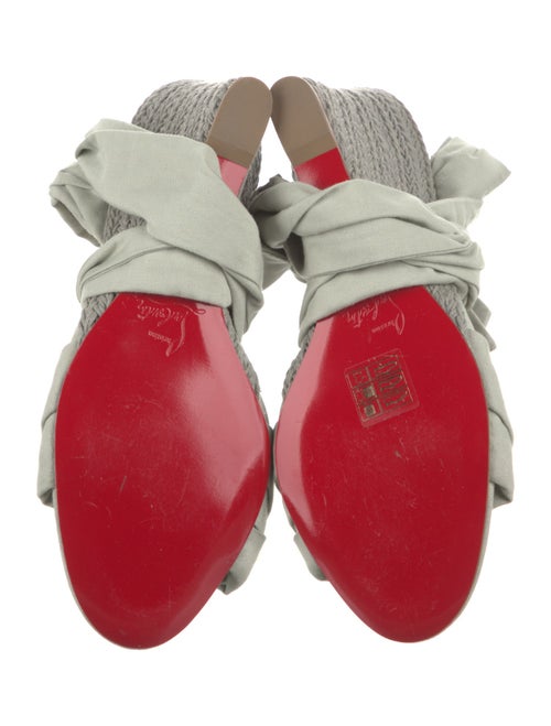 Christian Louboutin Canvas Sandals