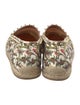 Christian Louboutin Spike Accents Canvas Espadrilles