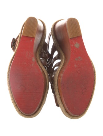 Christian Louboutin Barcelona Leather Espadrilles