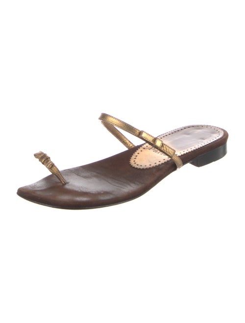 Christian Louboutin Suede Slides