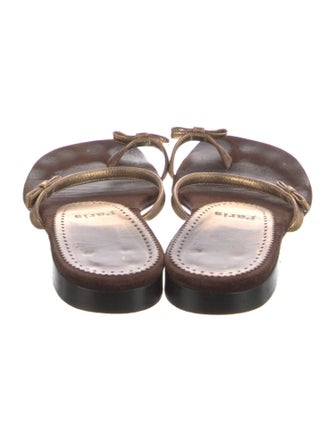 Christian Louboutin Suede Slides