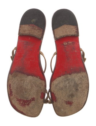 Christian Louboutin Suede Slides