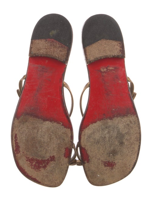 Christian Louboutin Suede Slides