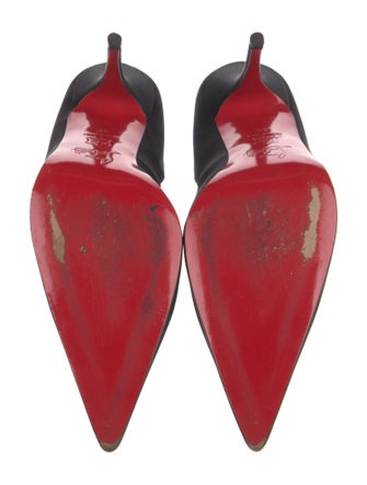 Christian Louboutin Satin Pumps