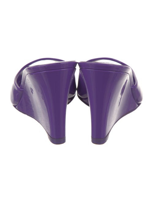 Christian Louboutin Patent Leather Slides