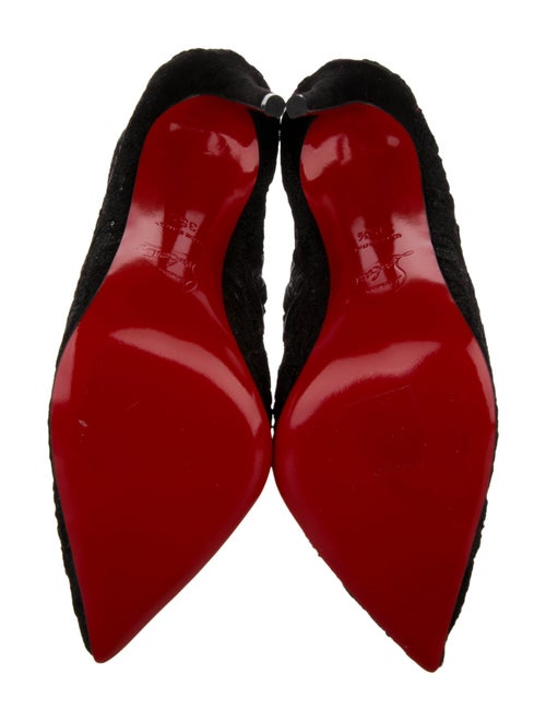 Christian Louboutin Lace Lace Pattern Boots