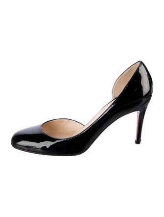 Christian Louboutin Christian Louboutin Iriza Patent Leather D'Orsay Pumps