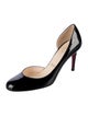 Christian Louboutin Christian Louboutin Iriza Patent Leather D'Orsay Pumps