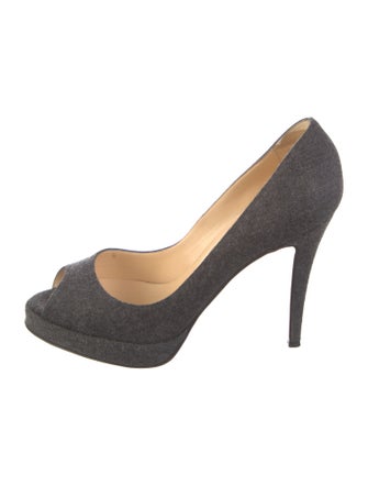 Christian Louboutin Tweed Pumps