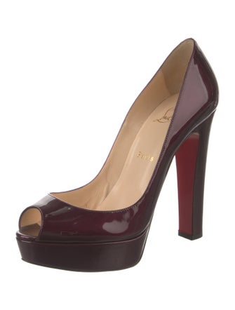 Christian Louboutin Patent Leather Sandals