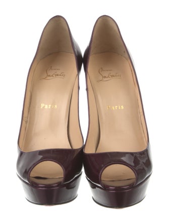 Christian Louboutin Patent Leather Sandals