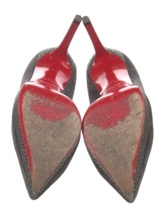 Christian Louboutin Suede Pumps