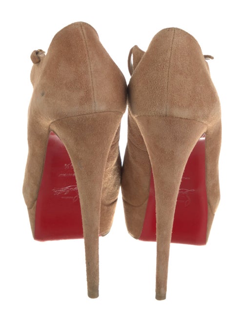 Christian Louboutin Suede T-Strap Sandals