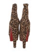Christian Louboutin Ponyhair Animal Print Boots