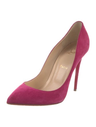 Christian Louboutin Suede Pumps