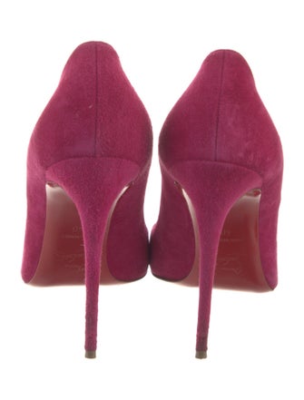 Christian Louboutin Suede Pumps