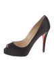 Christian Louboutin Satin Pumps