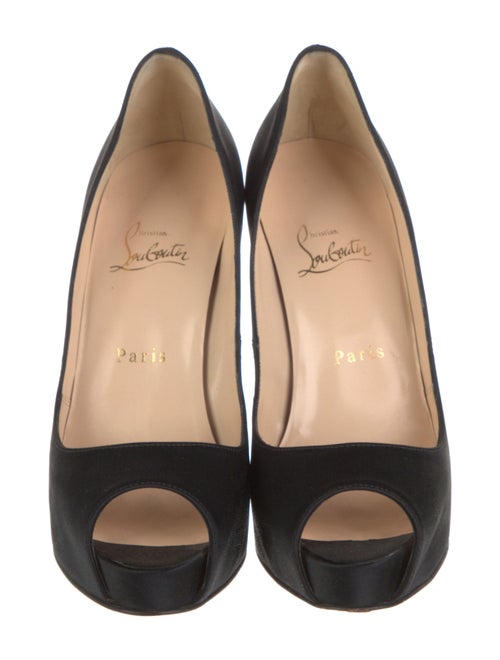Christian Louboutin Satin Pumps