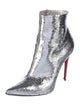 Christian Louboutin Embossed Leather Boots