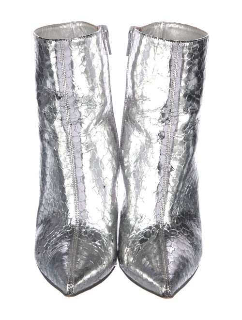 Christian Louboutin Embossed Leather Boots