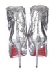 Christian Louboutin Embossed Leather Boots