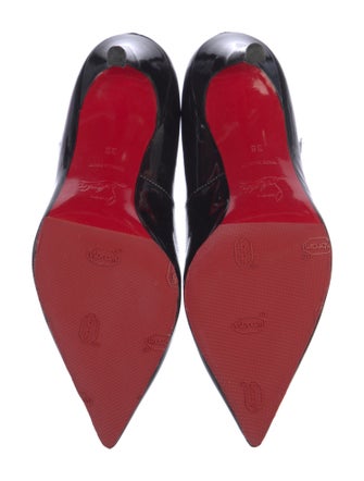 Christian Louboutin Patent Leather D'Orsay Pumps