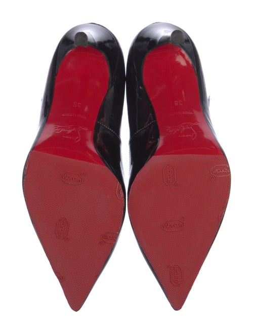 Christian Louboutin Patent Leather D'Orsay Pumps