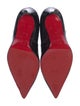 Christian Louboutin Patent Leather D'Orsay Pumps
