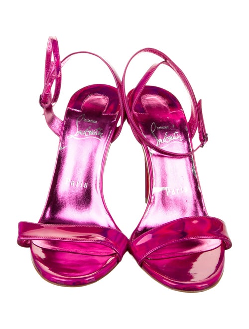 Christian Louboutin Patent Leather Sandals