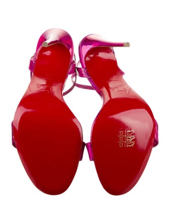 Christian Louboutin Patent Leather Sandals