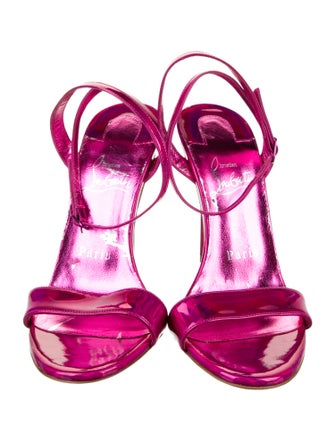 Christian Louboutin Patent Leather Sandals