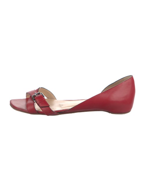 Christian Louboutin Leather Slides