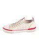 Christian Louboutin Canvas Printed Sneakers
