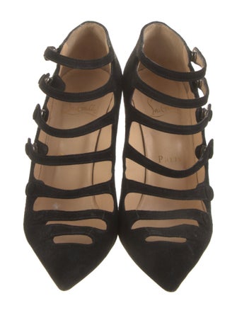 Christian Louboutin Suede Pumps
