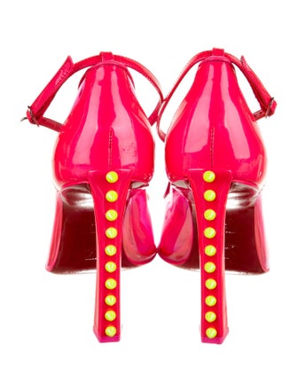Christian Louboutin Spike Accents PVC Pumps
