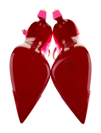 Christian Louboutin Spike Accents PVC Pumps